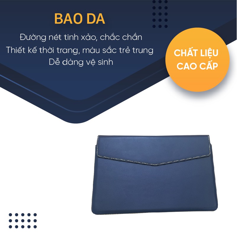 Bao da Macbook 11 inch cao cấp màu ngẫu nhiên ( 21 x 31.5 cm ) | BigBuy360 - bigbuy360.vn