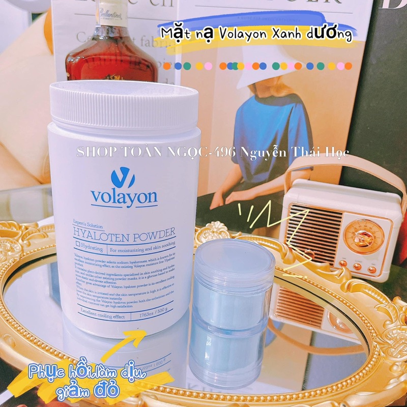 Mặt Nạ Tảo Xoắn Dạng Bột Volayon Spinnem Powder Hàn Quốc