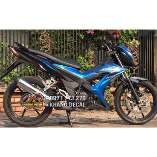 Tem rời Sonic 150R xe xanh racing