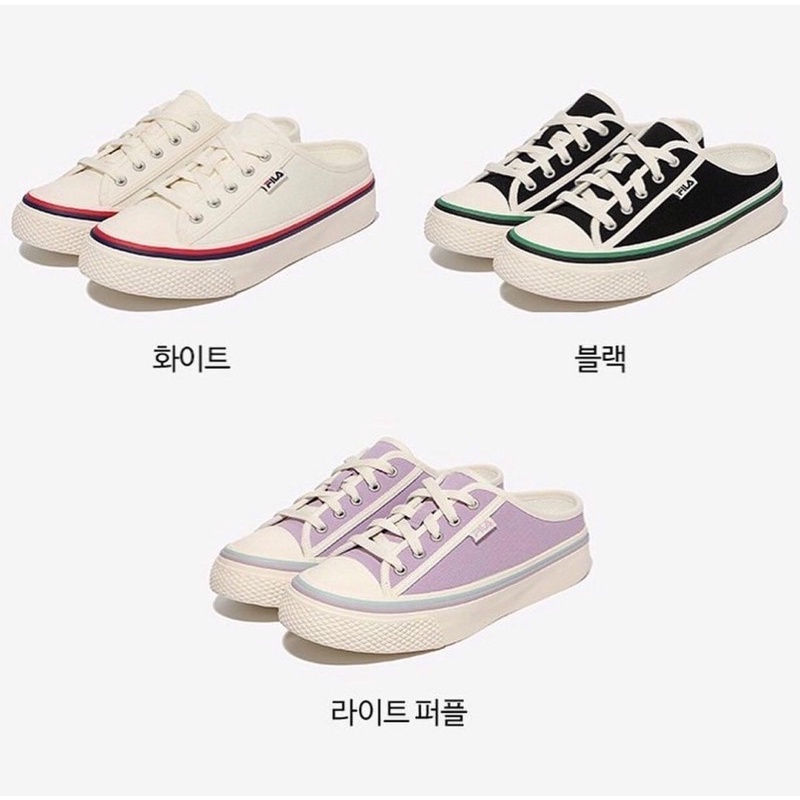 (order sale) giày fila scanline mule chính hãng đủ bill