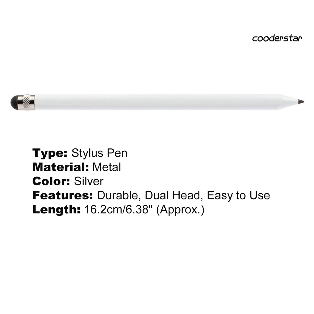 Bút cảm ứng stylus bằng kim loại thay thế tiện dụng