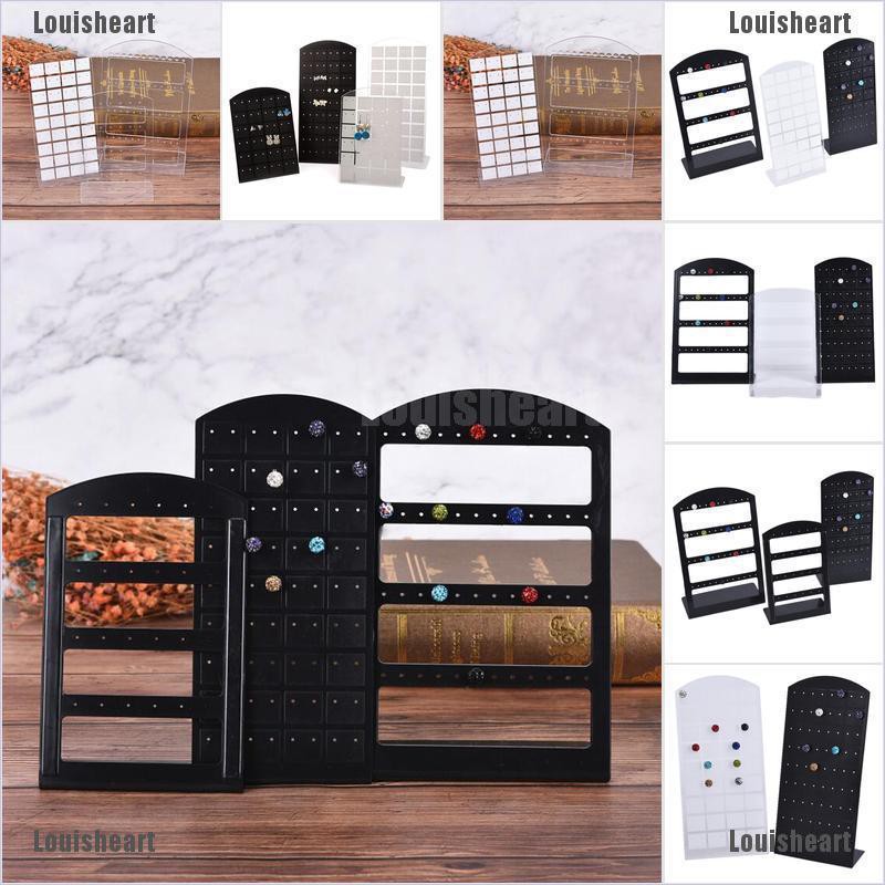 Khay đứng chất liệu bằng nhựa gồm 24/48/72 lỗ để treo bông tai