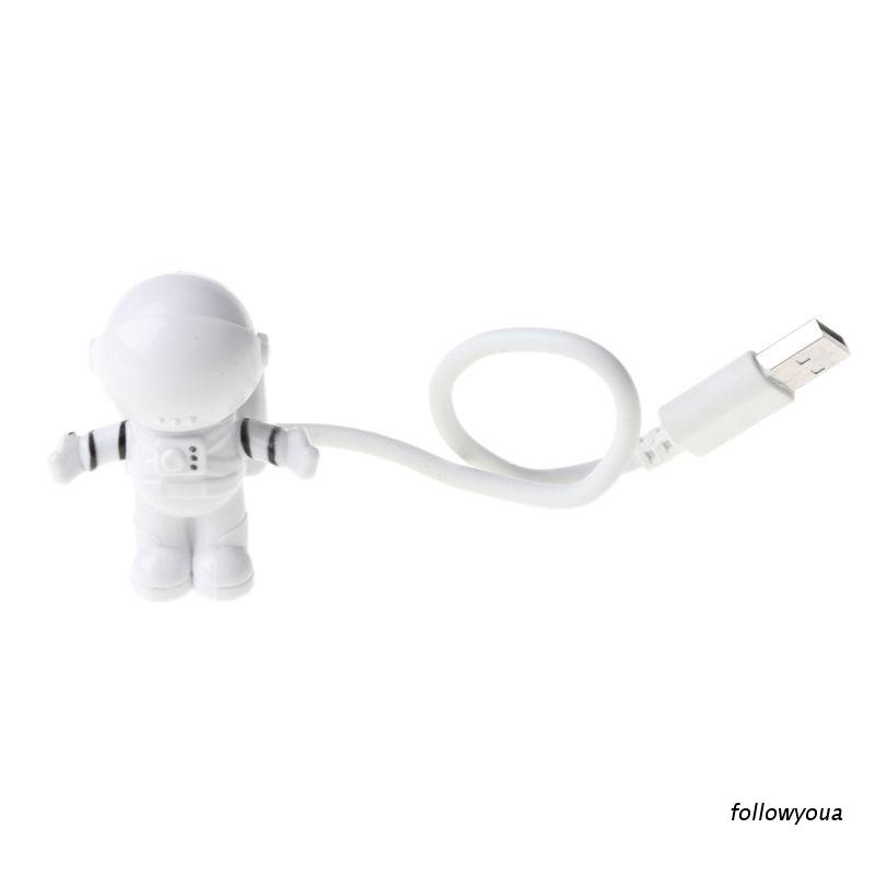 Đèn Ngủ Led Usb Hình Phi Hành Gia Sáng Tạo Linh Hoạt Làm Đồ Chơi Cho Trẻ Em Cho Laptop Pc Notebook