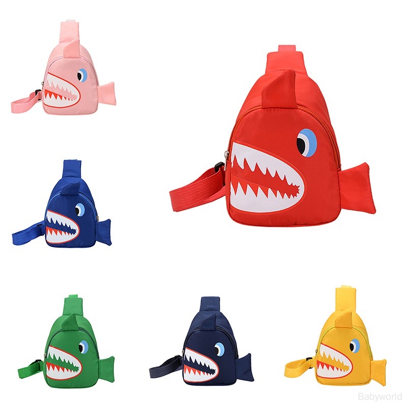 Túi Thể Thao Đeo Chéo In Họa Tiết Khủng Long Hoạt Hình Cho Bé