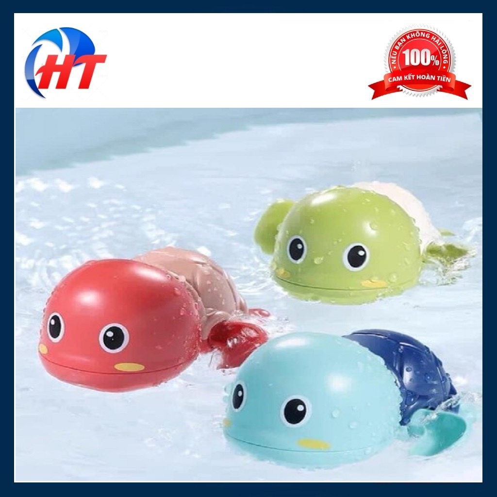 Đồ chơi chú rùa bơi dưới nước chạy cót siêu bền