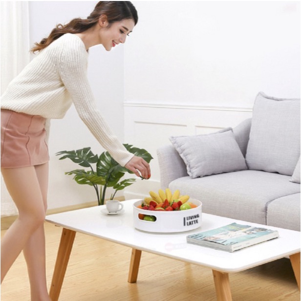 [Hàng mới về] Giá xoay 360 độ LIVING LATTE Hàn Quốc