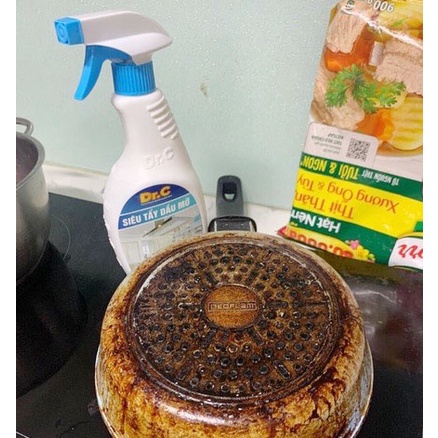 SIÊU TẢY DẦU MỠ DR.C - 500ML, Đánh Bật Mọi Loại Dầu Mỡ, Vệ Sinh Bếp Sạch Sẽ