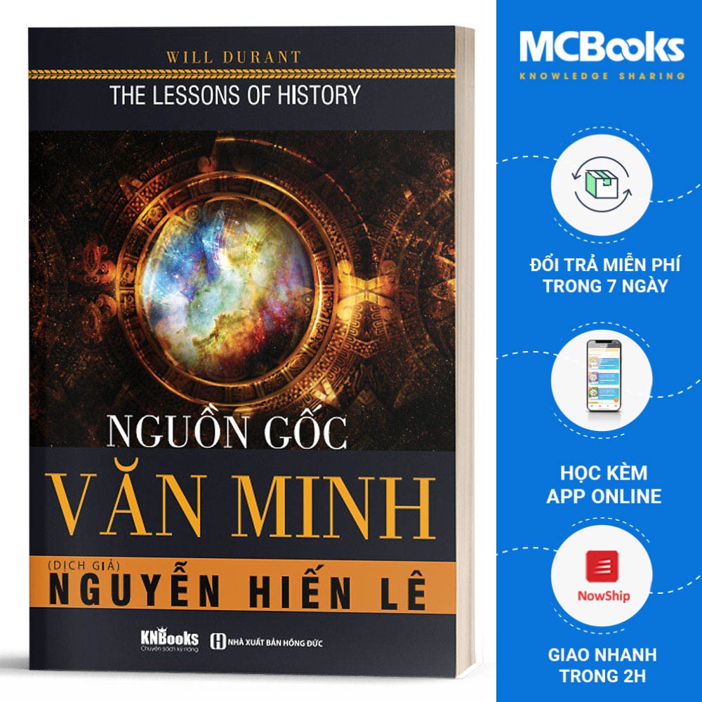 Sách - Nguồn Gốc Văn Minh  - KNBooks