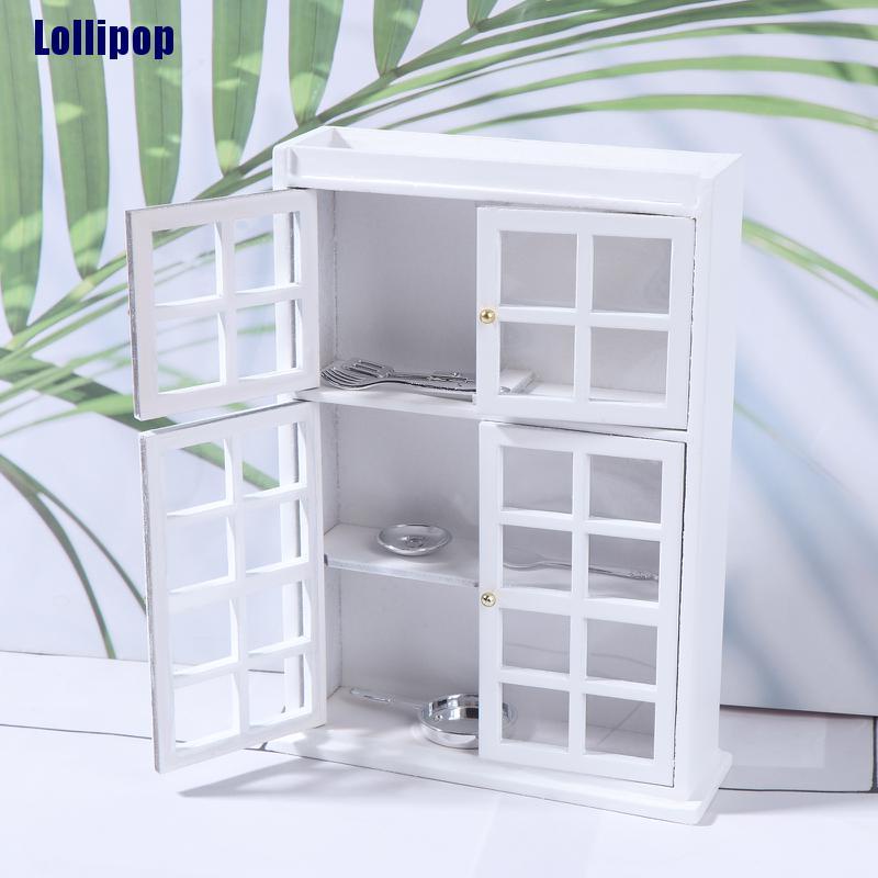Kệ trưng bày đồ dùng nhà bếp tỉ lệ 1:12 cho nhà búp bê