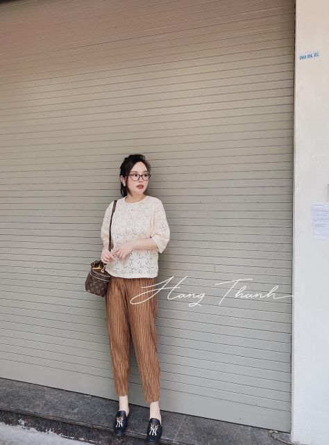 Quần lụa bom nhăn hàng QCL1