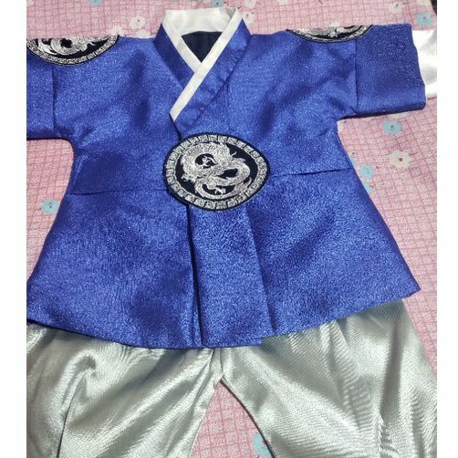 Bộ hanbok bé trai mẫu chuẩn Hàn