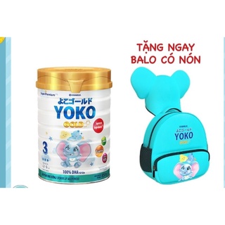1 lon sữa bột YoKo Gold 3 cho bé từ 2 đến 6 tuổi