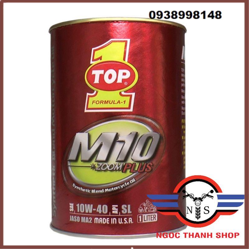 Dầu Nhớt Top 1 10w40 chính hãng USA tcho xe máy và Mô tô Gn GZ En HJ YB W175 Husky LA250 - ngocthánhuzuki -NTS