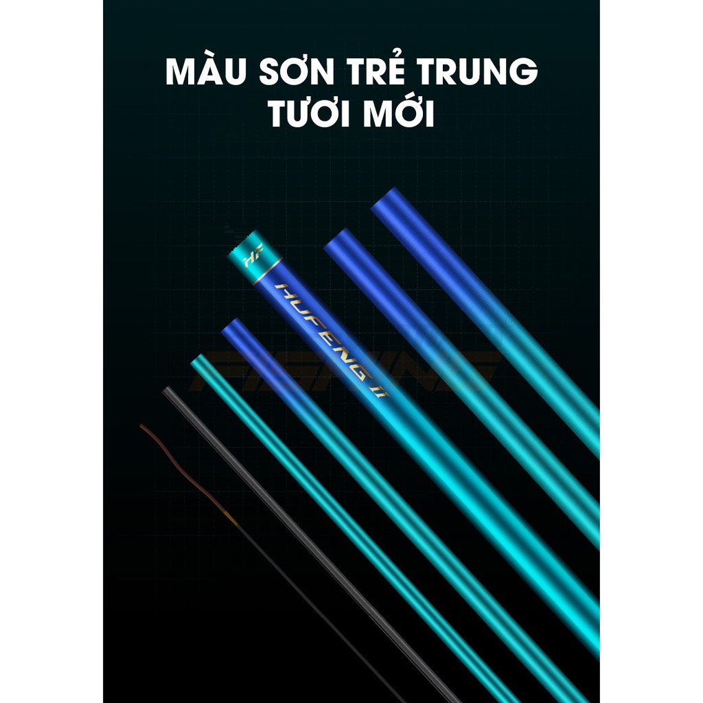 Cần Câu Tay Handing 6H Cao Cấp Hồ Phong Bạo Lực [Tặng Dây Nhật 60k, Bảo Hành Các Lóng 12 Tháng] - SANAMI FISHING