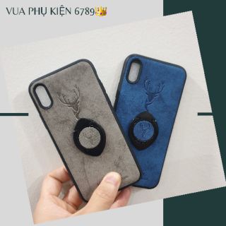 [ỐP IP X] Ốp dẻo happy deer iphone X logo tuần lộc (Giảm giá kịch trần, chất liệu bền đẹp, rất thời trang)