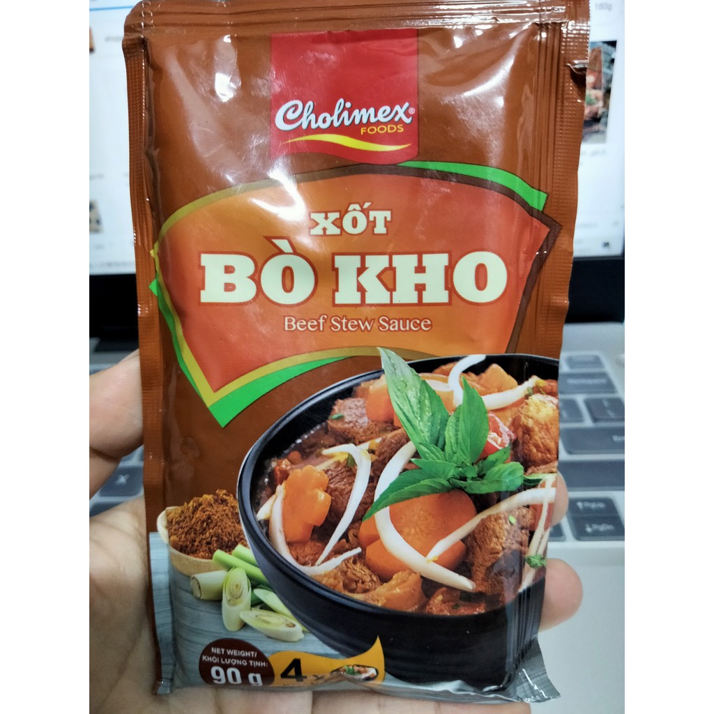 Xốt bò kho Cholimex, gói 90g