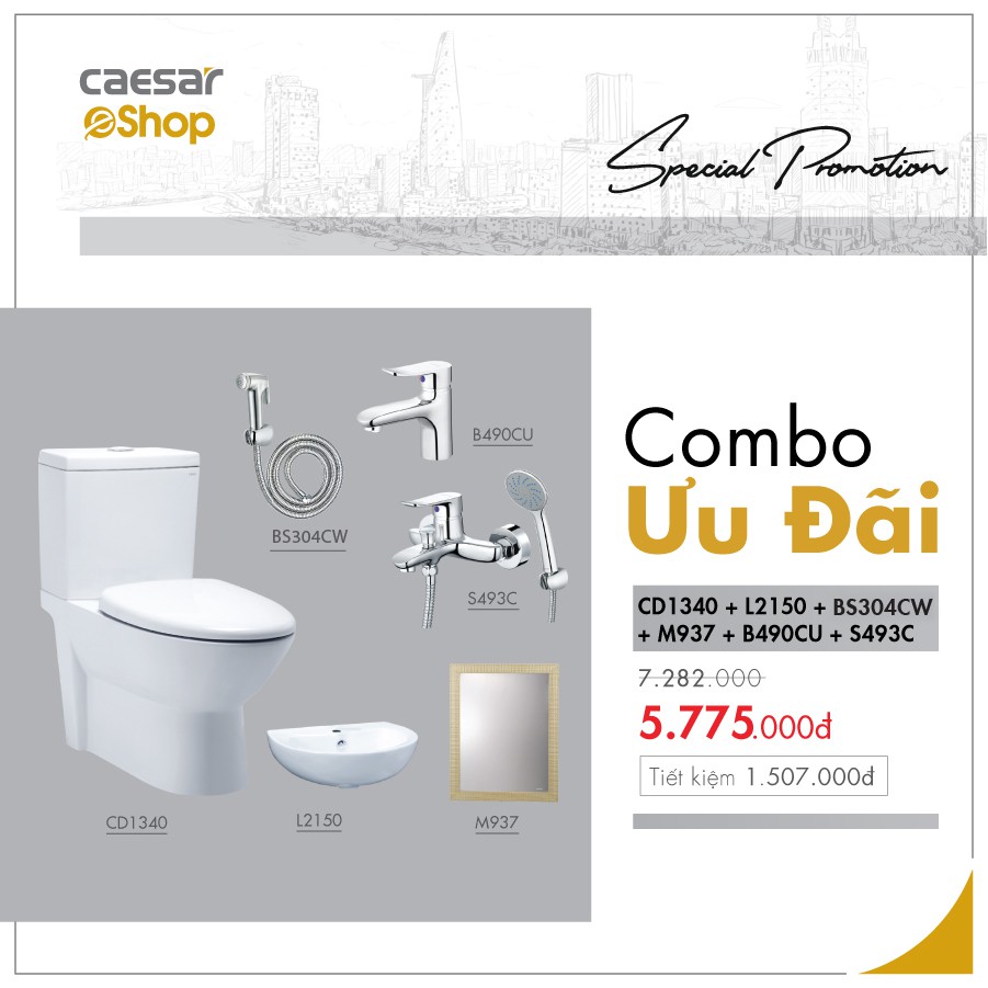 Combo sản phẩm CD1340+L2150+BS304CW+M937+B490CU+S493C