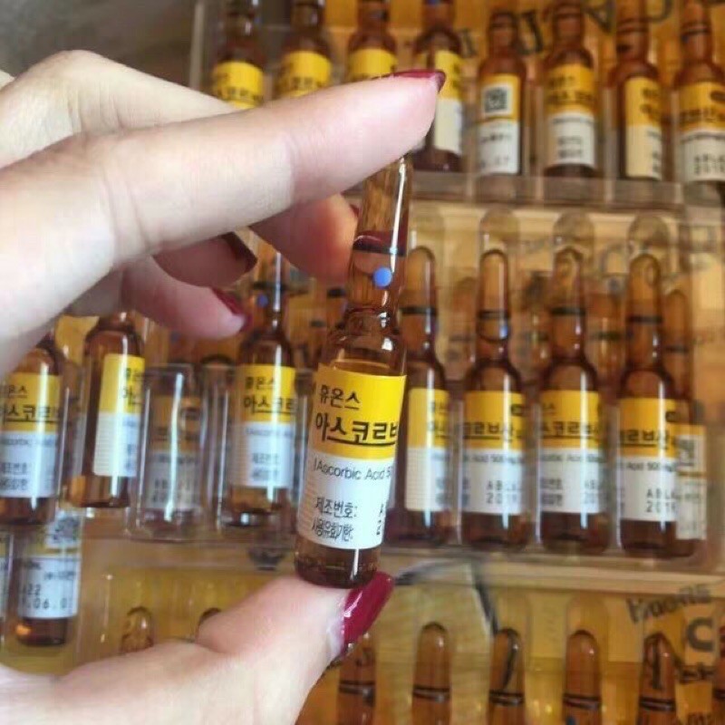 COMBO cấy tảo 1 máy dr pen bạc, 1 tảo cốm vĩnh an, 1vỉ vitamin C Hàn Quốc, 2 đầu nano