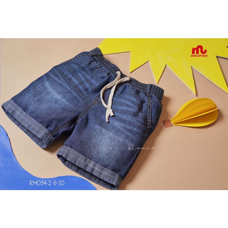 quần short jeans riomio cho bé trai