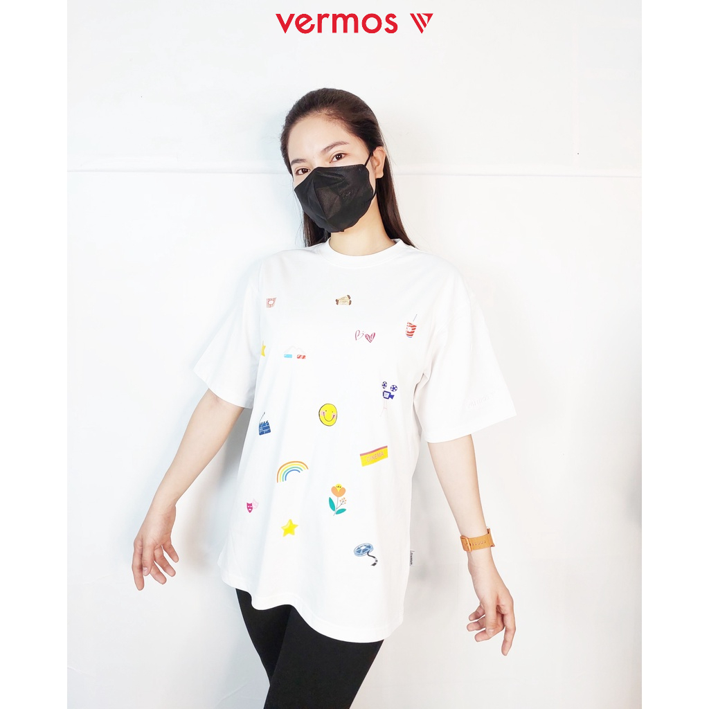 Áo Thun Local Brand Nam Nữ Tay Lỡ Form rộng Oversize Vermos Cinema Tee