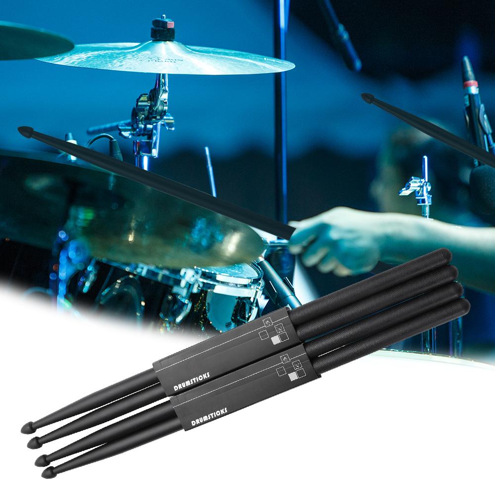 GOGOUP 1 Cặp Dùi Trống Nylon 5A Tay Cầm Chống Trượt