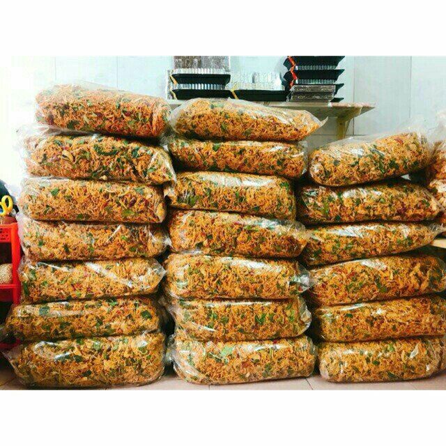 ( MIỄN SHIP Ở HCM) GÓI 500G Khô gà sấy lá chanh siêu ngon, siêu rẻ, chất lượng.. | BigBuy360 - bigbuy360.vn