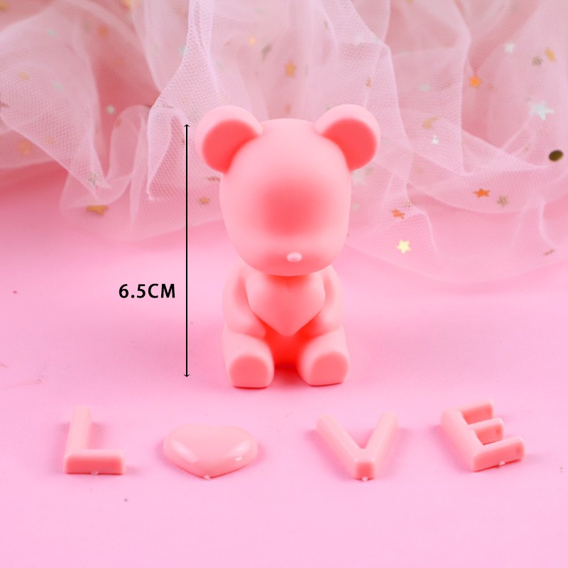 5 TUONG-Gấu nhựa+ chữ love