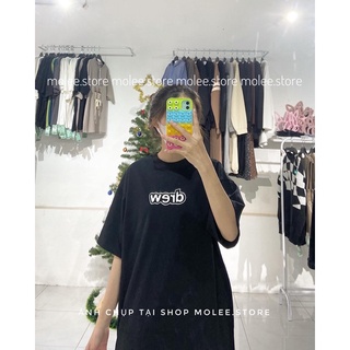 Áo phông DREW in dập nổi phom dài rộng freesize