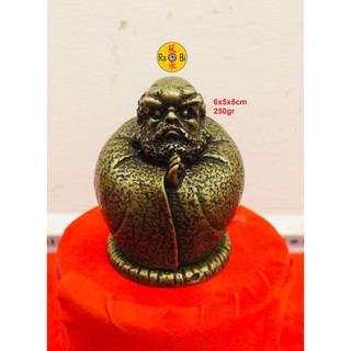 Đạt Ma Đồng Vàng Đốt Trầm Nụ - Vật Phẩm Đồng Phong Thủy