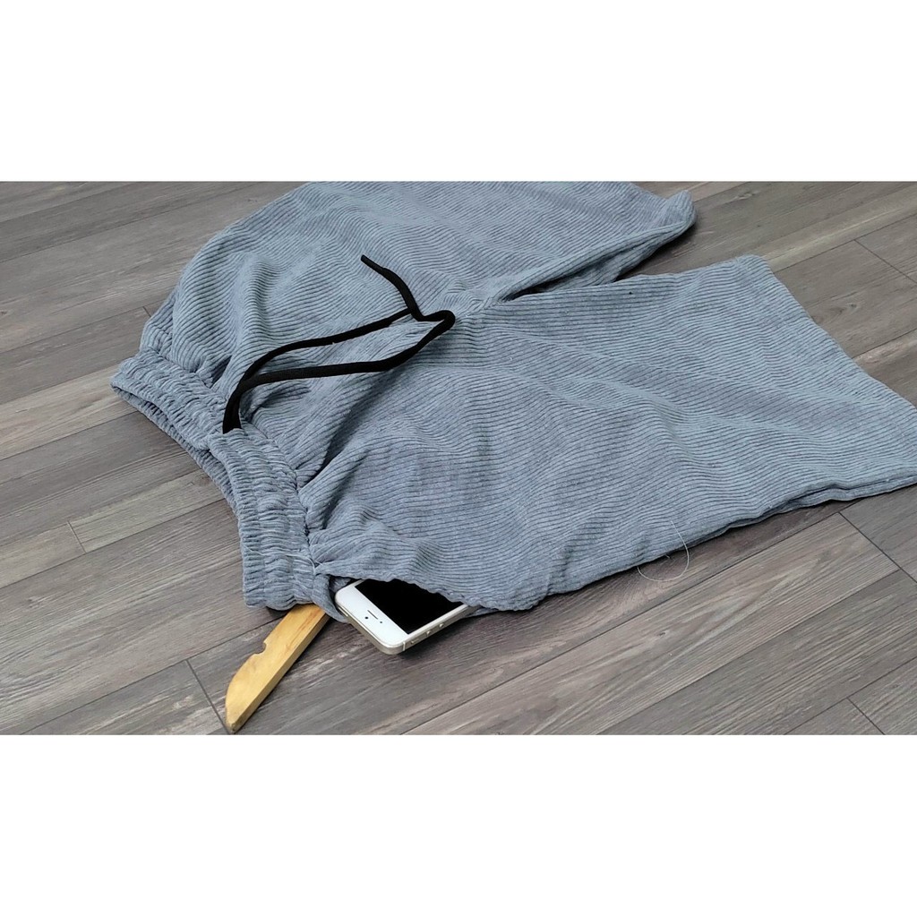 Quần Short Đùi Nhung Tăm Nam Nữ Form Unisex Phong Cách Hàn Quốc Ulzzang