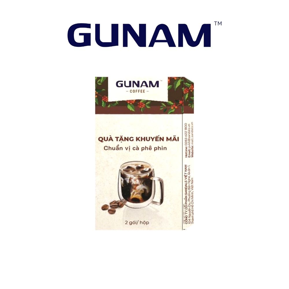 GIFT_Cà phê hoàn tan Gunam đậm vị (Mẫu thử)