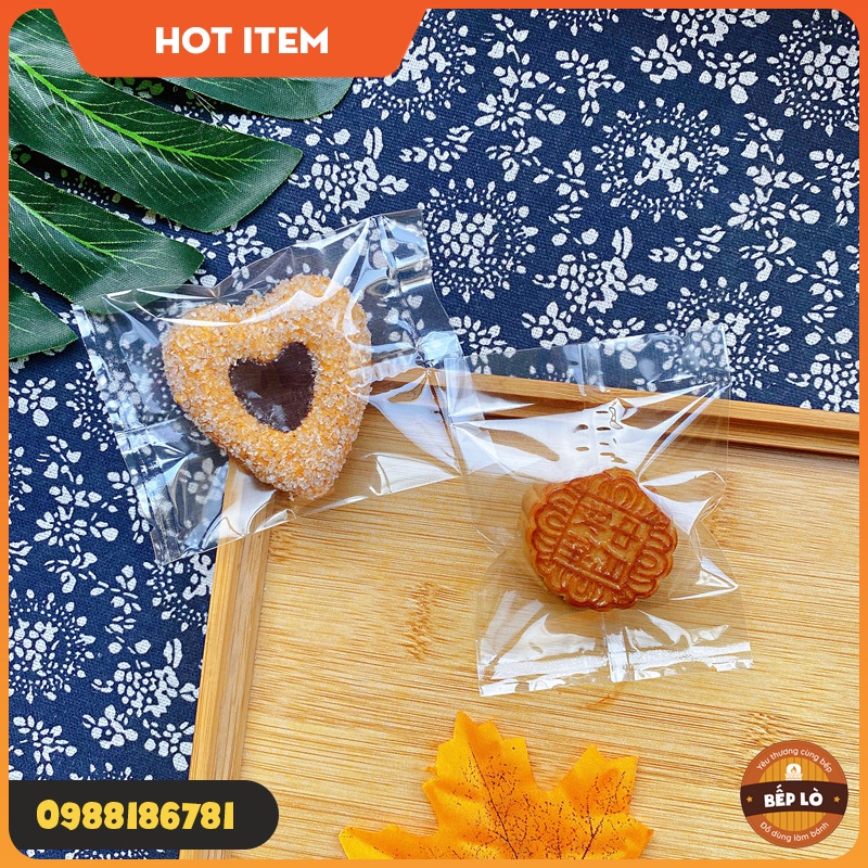 Túi Đựng Bánh Trung Thu - Đựng Trà - Cơm Cháy Trong Suốt SIÊU ĐẸP - 1 Set 100 Túi