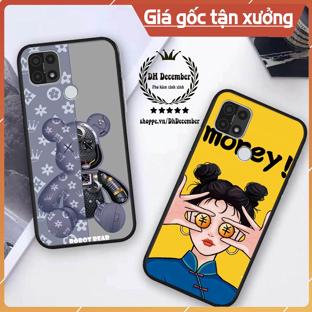 Ốp lưng Oppo A15 / A15S in hình 3D lucky, gấu Beer xinh xắn - KHÔNG NÊN BỎ LỠ