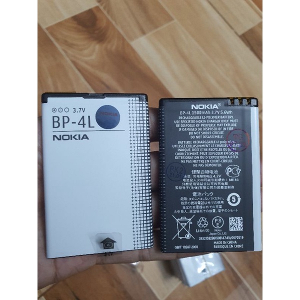 Pin Nokia BP - 4L Dung Lượng 1500 mAh_ Cho Nokia E71, E72, E90, 6760, E52, E6, E61i, E63, N810, N97,