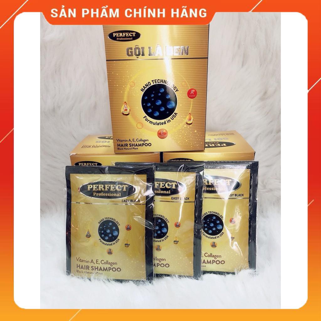 GỘI LÀ ĐEN PERFECT gói lẻ