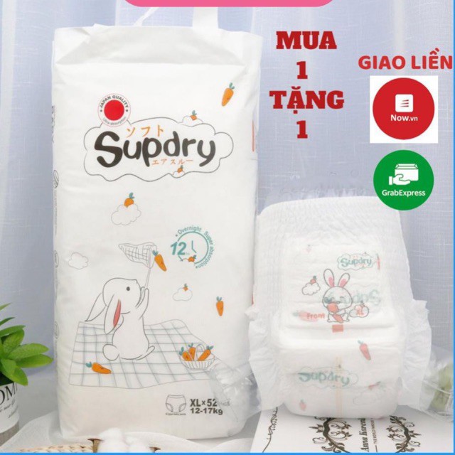 Bỉm Supdry 💝FREESHIP💝 Supdry nội địa trung 2021 cao cấp mềm mỏng siêu thấm - Tã Supdry Quần đủ size M64/L58/XL52/XXL50