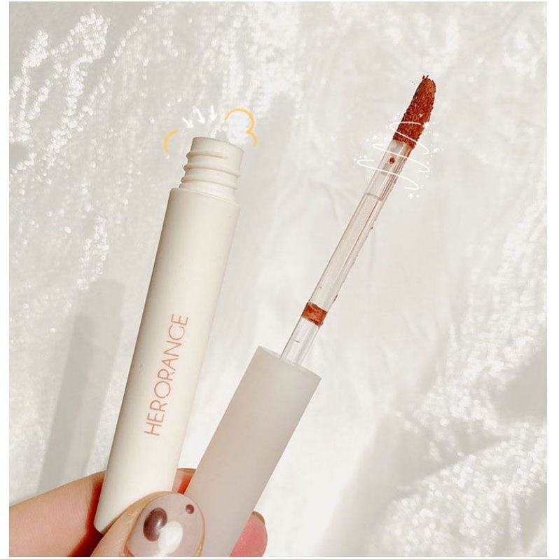 Son Môi Dạng Lỏng Dưỡng Ẩm Chống Thấm Nước Lâu Trôi Không Dính Thành Cốc