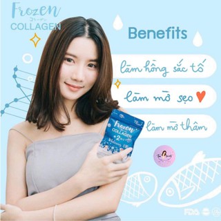 Viên sáng da và bổ sung collagen FROZEN COLLAGEN - Gói 60 viên CHÍNH HÃNG THÁI LAN