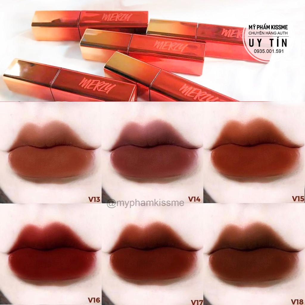 [NEW]Son kem lì Merzy The First Velvet Tint Version 3 | BigBuy360 - bigbuy360.vn
