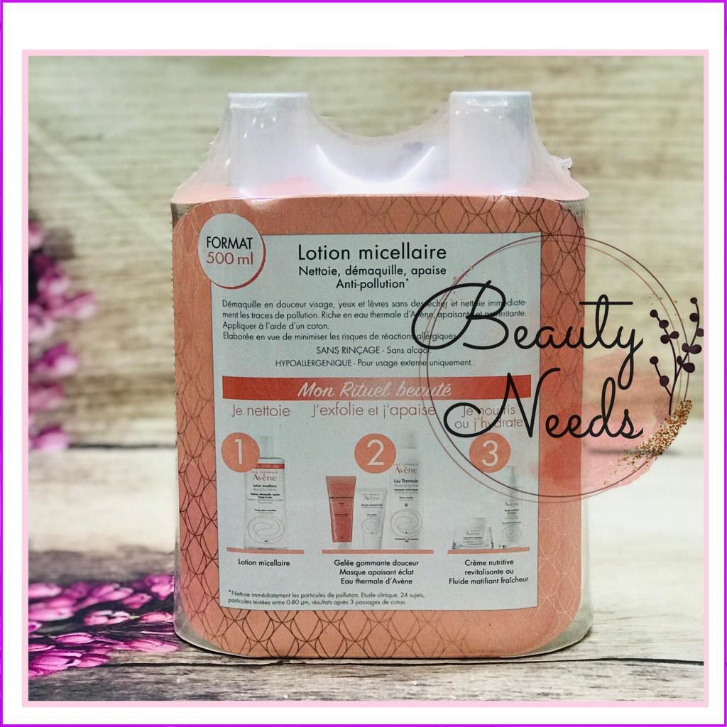 TẨY TRANG VÀ NƯỚC HOA HỒNG  AVEN MICELLAR LOTION 2 IN 1 500ML | BigBuy360 - bigbuy360.vn