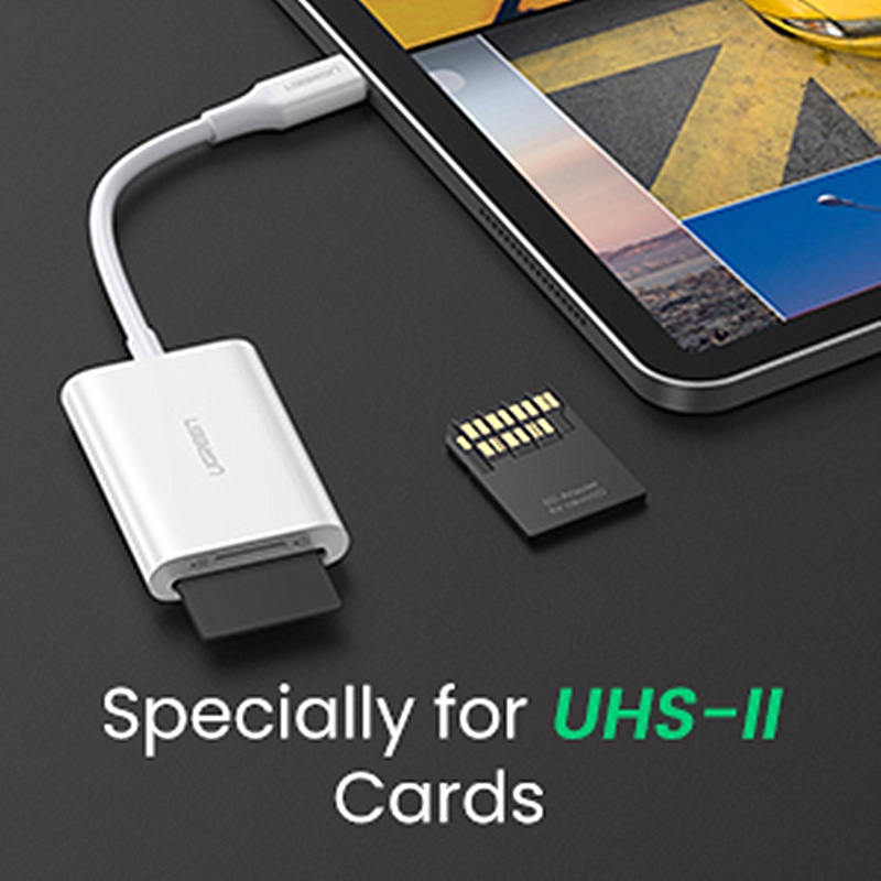 Đầu Đọc Thẻ Nhớ UGREEN Type C SD TF Micro SD 4.0 UHS-II USB-C 3.1 OTG