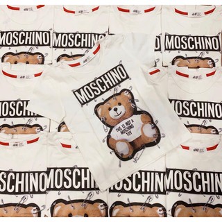ÁO CỘC TAY GẤU HM MOSCHINO