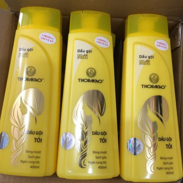 Dầu gội tỏi Thorakao 400ml - Hỗ trợ giảm rụng tóc