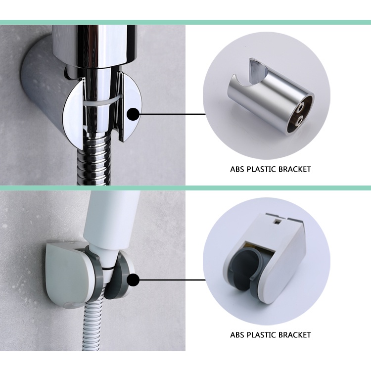 Vòi Xịt Nước ABS Với Ống Thép Không Gỉ 1.5m Vòi Vàng/Xám/Đen/Chrome 1.5m