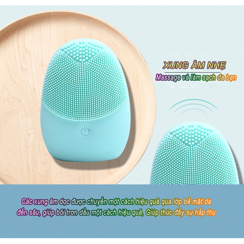 Máy rửa mặt mini cầm tay Malian cao cấp - Kinakino (có tem mác bao bì hãng) | BigBuy360 - bigbuy360.vn