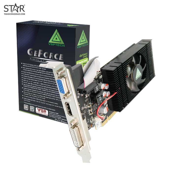 [Mã SKAMLTSM9 giảm 10% đơn 99K] VGA VSPTech GT 740 4G DDR3 Chính Hãng (VSP GT740-4GD3 LP) | BigBuy360 - bigbuy360.vn