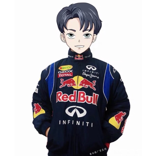 Áo khoác mùa đông redbull kiểu đua xe F1 varsity unisex, bomber chất oversize