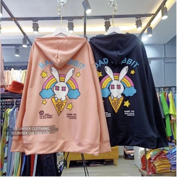 Áo Hoodie Nữ Nam - Áo Khoác Nỉ Unisex BADHABIT HD015 Siêu Hot (FREESHIP) | BigBuy360 - bigbuy360.vn