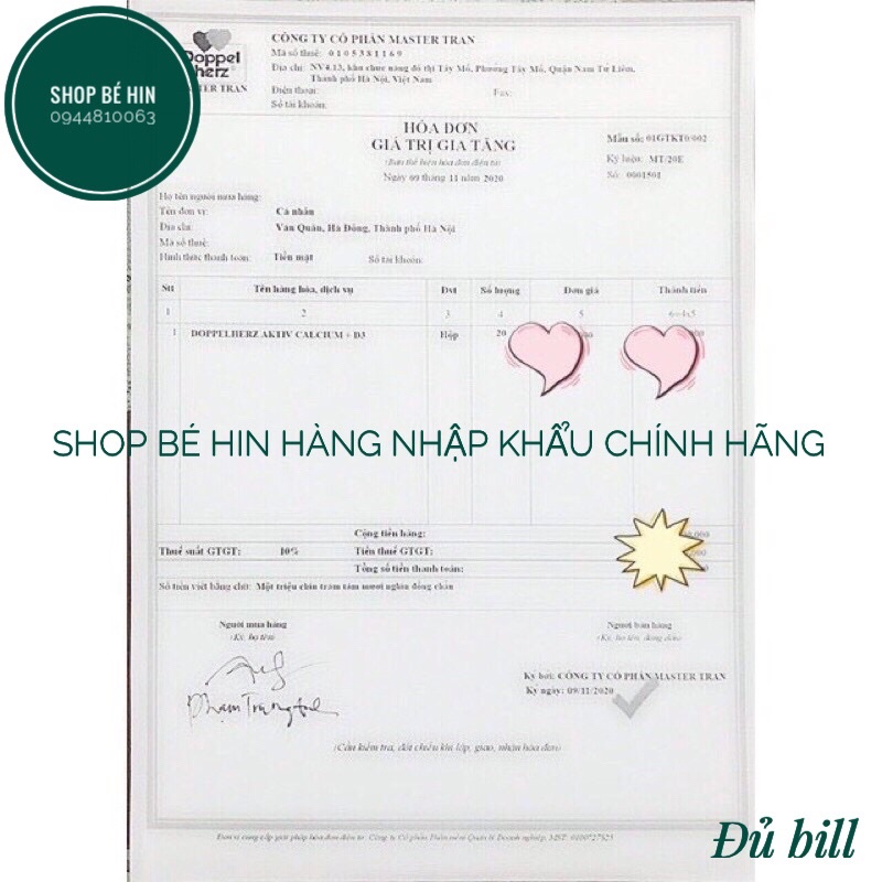 Viên uống bổ sung Canxi Doppelherz chuẩn Đức Calcium Vitamin D3 1200mg