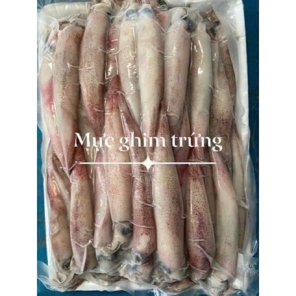 mực ghim trứng loại A giòn ngon khay 1kg-DTFoods(CHUYÊN SỈ)